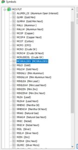 MCX DAta Feed, MT4 MCX realtime data , Live data for MCX